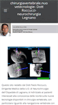 Mobile Screenshot of chirurgiavertebrale-nuovetecnologie.com
